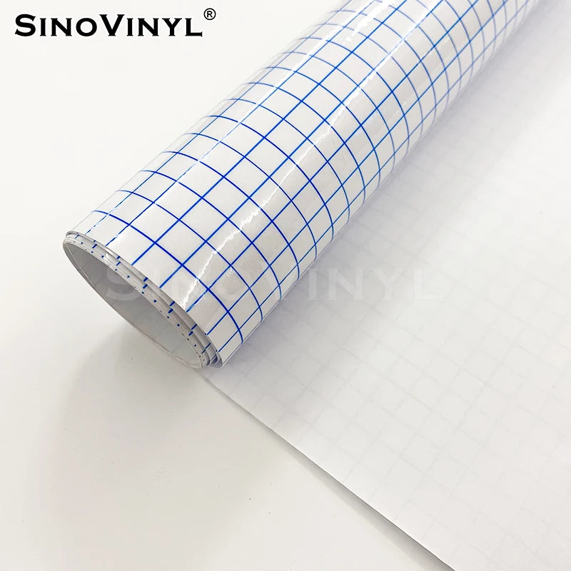 Medium Tack Viscosity Transparent Self Adhesive Vinyl Film DIY Craft Cut Paper Clear Transfer Application Film