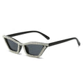 Ins Trend Fashion Diamond Cat Eye Frames Luxury Sunglasses Women Custom Own logo High Quality Party Lunette De Soleil Uv400