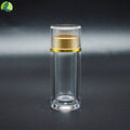 7.5ml Transparent Acrylic Plastic Golden Screw Cap Pill Capsule Screen Printing Surface Health Products Medicine Packing Bottle