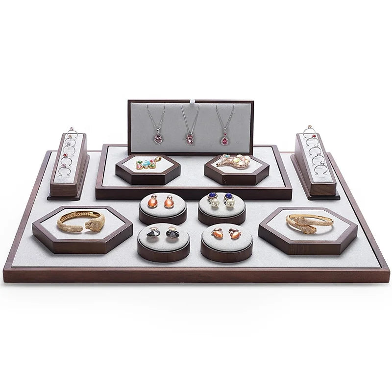 Digu Jewelry Jewelry Display Rack Ring Necklace Bracelet Storage Rack Jewelry Live Display Props Spot Jewellery Packing