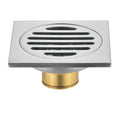 AKPN Modern High Quality Removable Square Apple 304 Stainless Steel Anti-odor Recessed Floor Drain for Bathroom