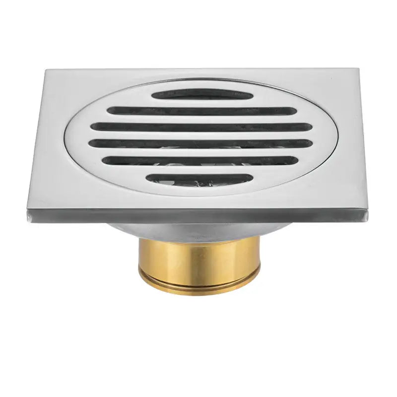 AKPN Modern High Quality Removable Square Apple 304 Stainless Steel Anti-odor Recessed Floor Drain for Bathroom