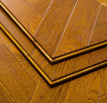 French Versailles Solid Oak Engineered Flooring Smooth Technique Art Parquet Wood Squares for Living Room Application