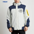 LAYENNE  Fashion Wholesale Water Repellent Outerwear Hooded Detachable Fleece Lining Windbreaker Jacket for Men and Women