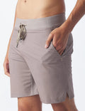 OEM Custom 100%polyester Lightweight Mesh Lining Sweat Training Cycling Woven Shorts for Men