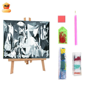 Explosion Diamond Painting Square Borer 5d Diamond Painting Girl Diamond Bead Painting Kit