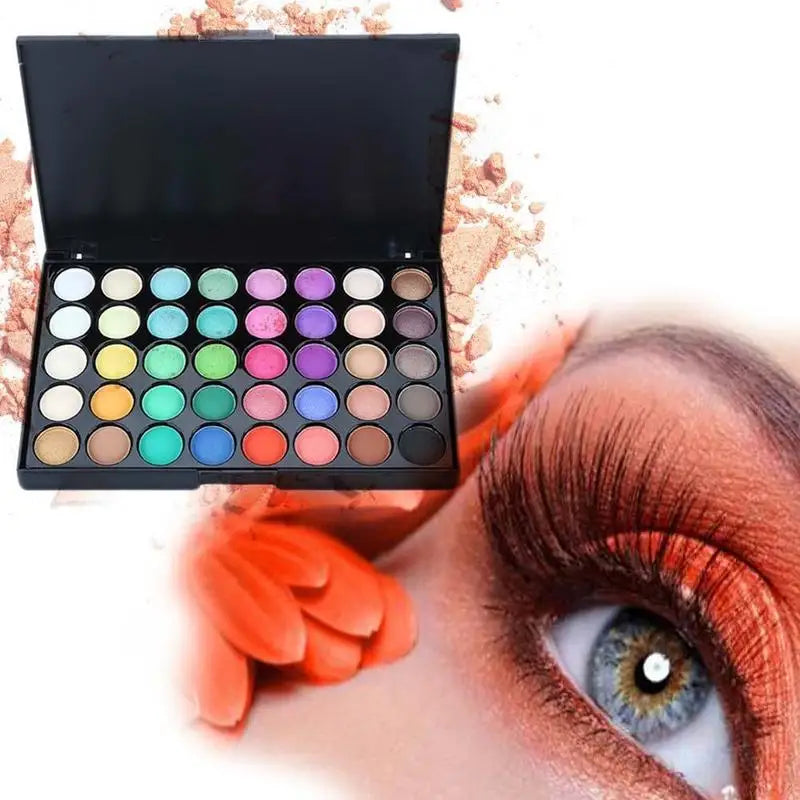 40 Color Eyeshadow Palette Professional Matte Shimmer Makeup Eyeshadow Paletas De Sombras