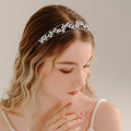 European Zircon Hairband Tiara for Sweetie Girls Headband Hair Band Wedding Hair Decoration Headpiece for Women Bridesmaid