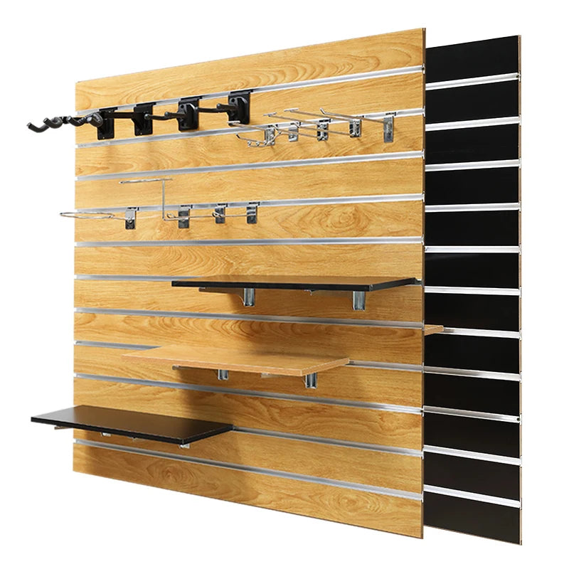Modern Outdoor Wood Fiber Gazebo Slat Wall with E2 Formaldehyde Emission and Moisture-Proof Design