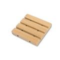 Custom Eco Friendly Wooden Bamboo Soap Dish Holder for Bathroom