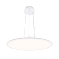 D1000MM Nordic Style Ultra Slim Thin Large Customizable Big Size 96W Ceiling Suspension Round LED SMD Panel Light