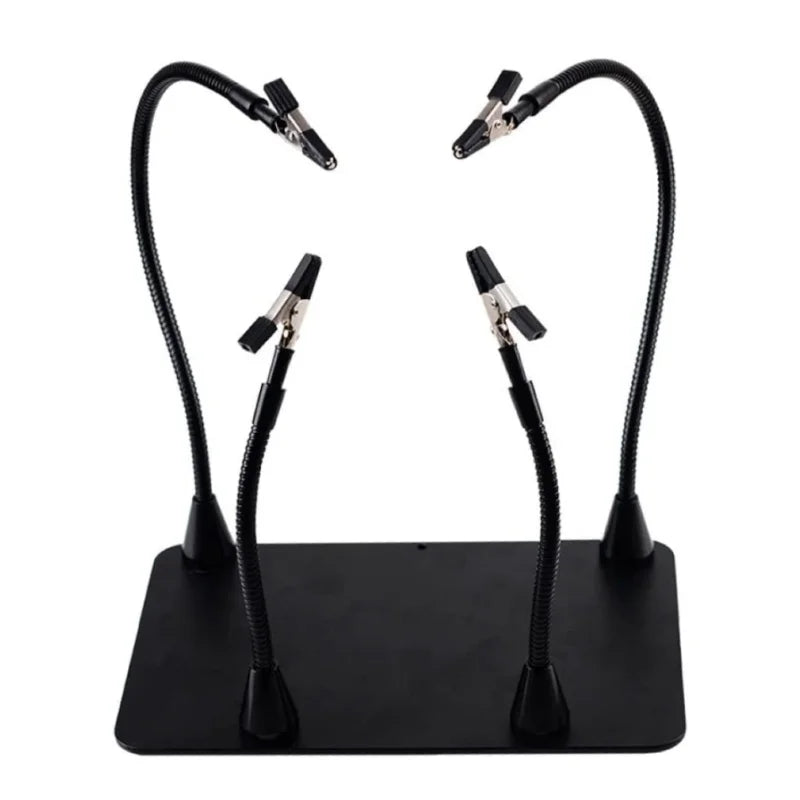 Third Hand Tool Magnetic Flexible Arms  Soldering Iron Holder PCB Welding Repair Tool Soldering Station Helping Hands