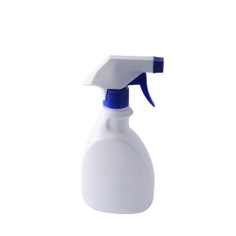 Hot Selling 350ml HDPE Flat White Plastic Trigger Spray Bottle Pump Sprayer Household Cleaning Packaging Lotions Liquids