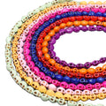 6x8mm Bright Smooth Color Skull Shape Beads Natural Turquoise Stone Skull Spacer Loose Beads for Jewelry Making Diy Bracelet