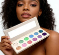 Highly Pigmented Glitter Metallic Matte Shimmer Eye Shadow Palette Waterproof Natural Ultra Easy to Blend Eyeshadow Set