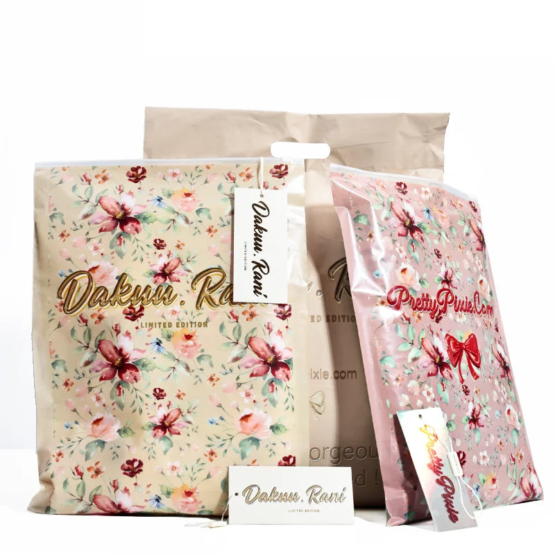 Custom Courier Bag Clothes Packaging Custom Poly Mailer Envelope pink Shipping Bags for Small Business
