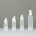HighQuality Frosted Plastic Bottles 15ml100ml for Airless Eyes Foundation Lotion Pump