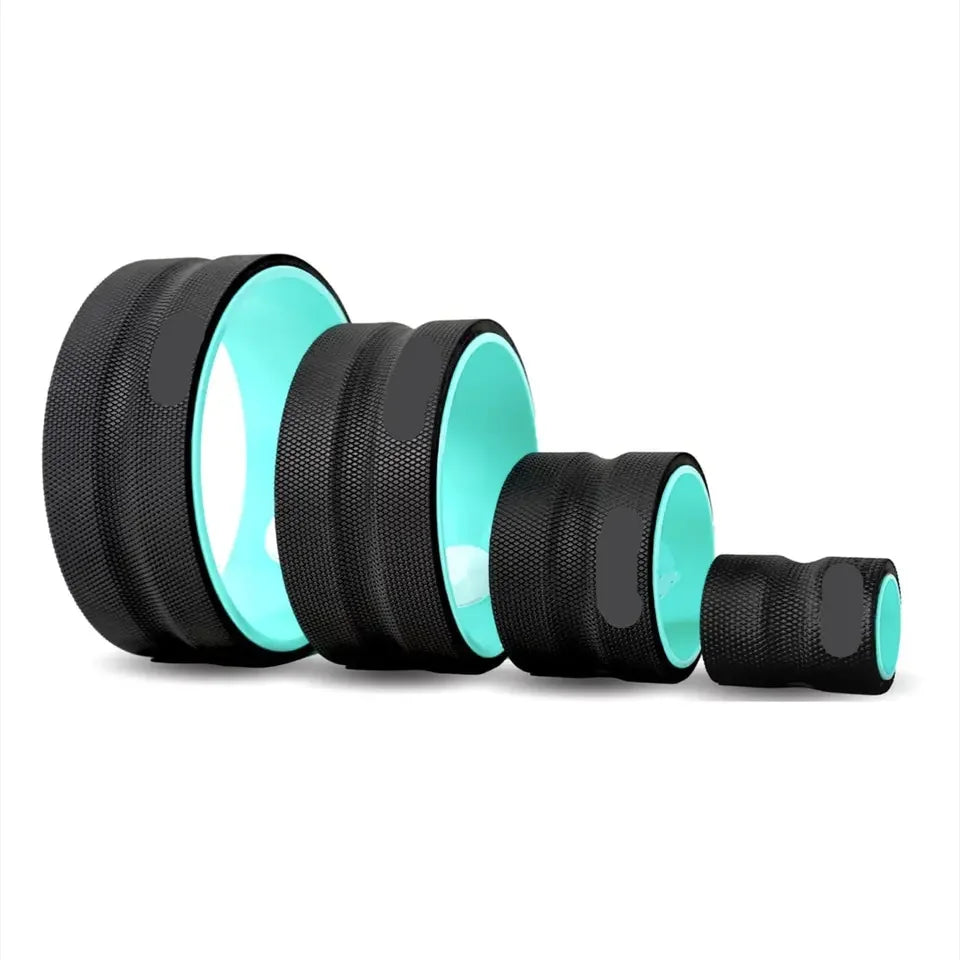 New Design Back Foam Roller Back Pain Roller Yoga Foam Wheel Set Pilates Wheel