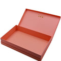 Pink Color Rigid Hard Paper Gift Box Luxury Printing Raphe Box