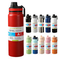 STOCK Stainless Steel Metal 600/800ml/1L Insulated Reusable Bpa Free Hot FlasK Drinking Travel Sports Water Bottle for Sports
