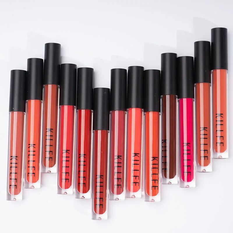 KILLFE Matte Lipstick Waterproof Long Lasting Ladies Lipstick Makeup Wholesale