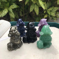 Wholesale Crystal Ghost Carvings Crystal Figurines Crystal Animals for Home Decoration