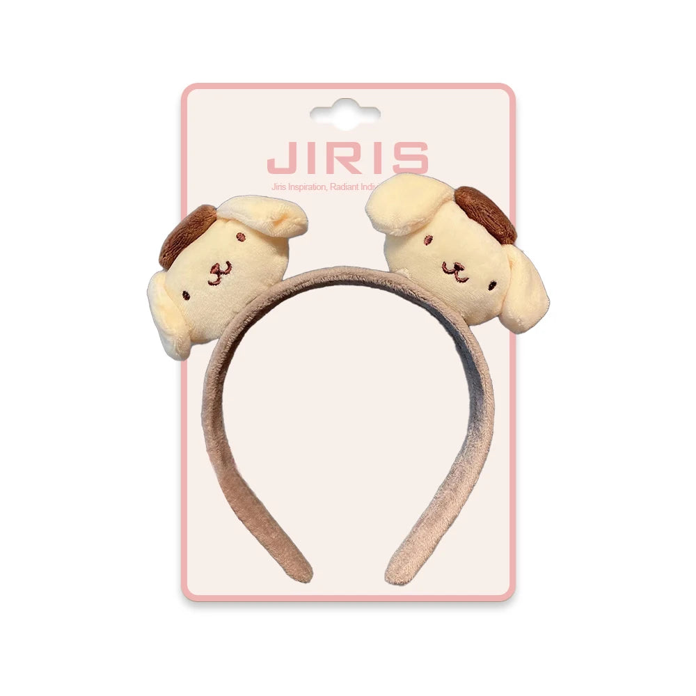 JIRIS Wholesale Korean New Design Accessories Cute Girls Animals Bear Rabbit Headbands for Women