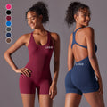 Best Quality Active Stretch Breathable Tight-fitting Beautiful Back Seamless Yoga Jumpsuit Women's Hip Lifting Integrated Sports