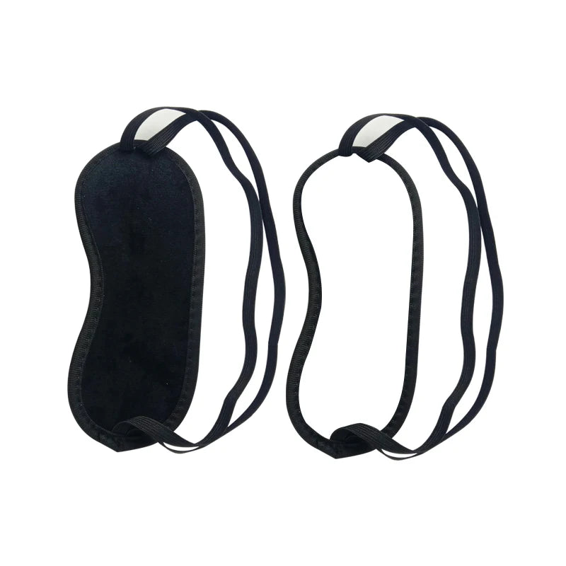 Adjustable Soft Blinkfold Neoprene Eye Cover Light-proof Eye Pillow Blanks White Sleeping Eye Mask for Sublimation