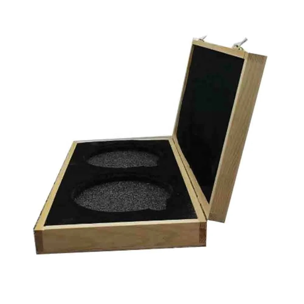 Large Rectangle Wooden Storage Box for Tea Pot Personalized Business Gift Wooden Tea Sets Packing Box