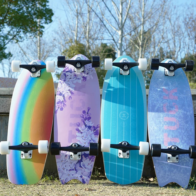 New Tech Composite Durable Material Complete Surfskate 31inch Land Surf Skate for Teens