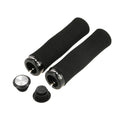 GUB 1 Pair of Anti-slip Cushioned Bike MTB Handlebar Locking Grips Bike Cycling Handlebar Hand Grips with End Plugs Caps for Fol