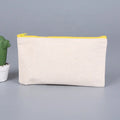 Eco Friendly Wholesale Modern Gift Small Blank Cotton Storage Pouch Custom Printed Canvas Cosmetic Bag with Zipper