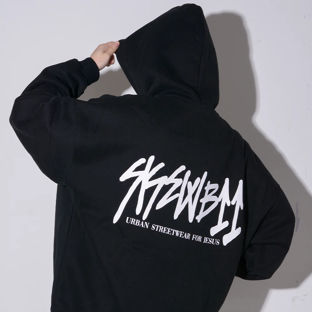 High Quality Casual Hooded Heavyweight Oversized Hoodie Letter logo Puff Printing Custom Hoodies for Men