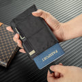 Pull Tab for Easy Passport Card Removal Made Entirely From Up-Cycled Materials X-PAC Slim Wallet Passport Card Money Holder