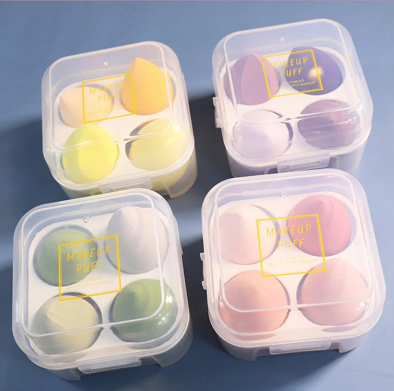 Beauty Latex Free Makeup Sponge Holder Powder Blender Velvet Blender Blender Sponge Makeup Set