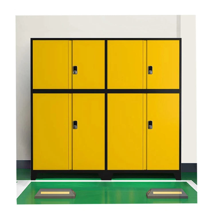 Steel Cabinet Password Lock Frame Garage Locker Parking Garage Locker With Password