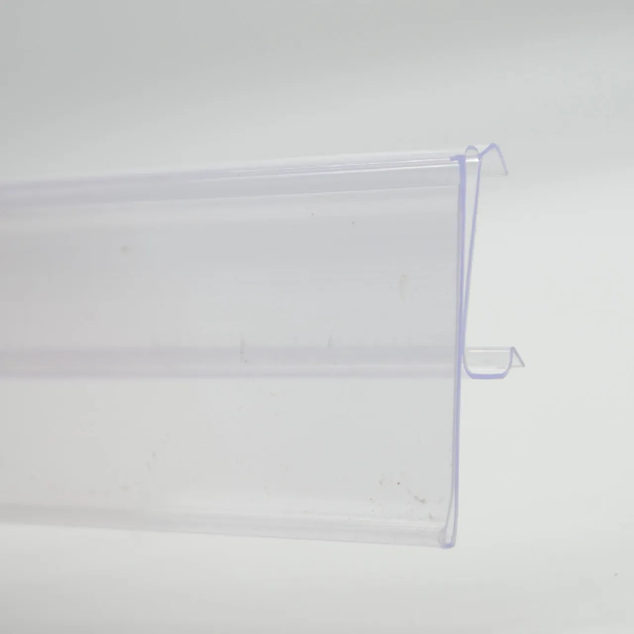 100% PVC Pure Raw Material Plastic Plastic Strip Price Label Tag for Supermarket Shelf