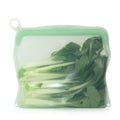 Reusable Kitchen Fruit Vegetable Silicone Fresh-Keeping Vacuum Compressed Eco-Friendly Sealed Ziplock Storage Bag