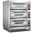 3-Deck 9-Tray Large Capacity Gas Professional Cake Baking Oven Industrial Bread Baking Oven for Sale
