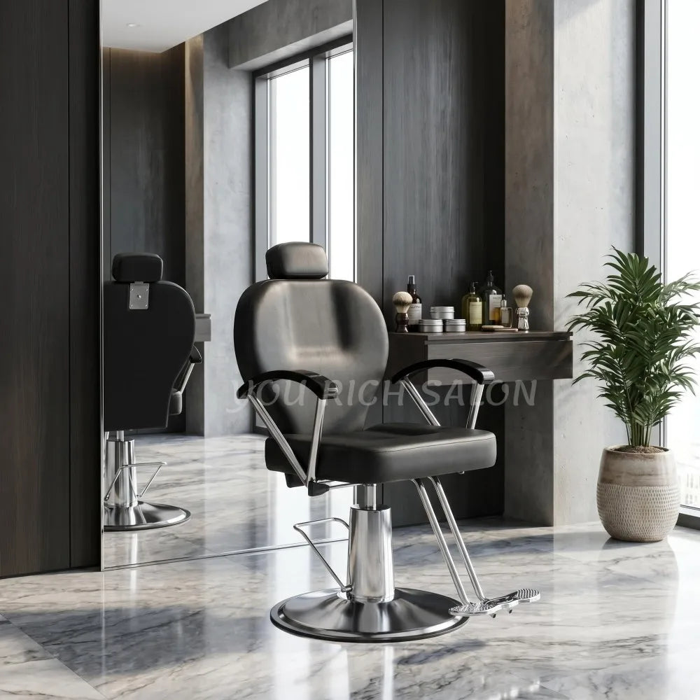Best Selling Barber Chair with Big Hydraulic Pump Durable Barber Salon Chairs Claissc Hairdressing Furniture