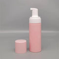 Wholesale pink Bottle 100ml 120ml 150ml Eyelash Cleaning Shampoo Foam Bottle Cleanser Shampoo Mousse Supplies Empty Pump Bottle