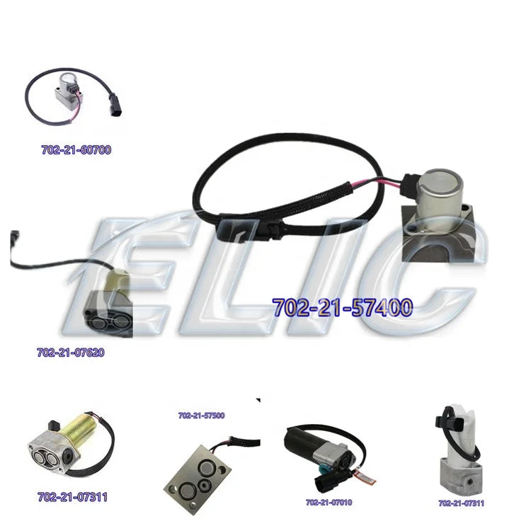 ELIC 702-21-07311 702-21-57600 702-21-57500 Hydraulic Pump Solenoid Valve 702-21-57400 702-21-60700 702-21-07620 702-21-07010 MegaBDM