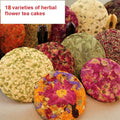 CB009 Yunnan Natural Compression Tea Cakes 18 Varieties of Fresh Raw Dried Flower Tea Health Flavored Bag Tea
