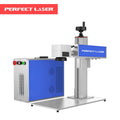 New Cheap 20 Watt Fiber Laser Metal Marking Machine Bench-Top DXF/PLT/AI/DWG/DST CNC Air Cooling High-Accuracy Deep Marking