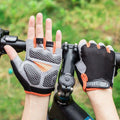 Custom Logo New Half Finger Cycling Gloves Sports Cycling Gloves Anti Slip Riding Gloves
