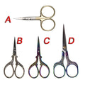 Stainless Steel Carbide Scissors Fly Fishing Tying Tool Feather Hair Synthetic Fibre Cutter