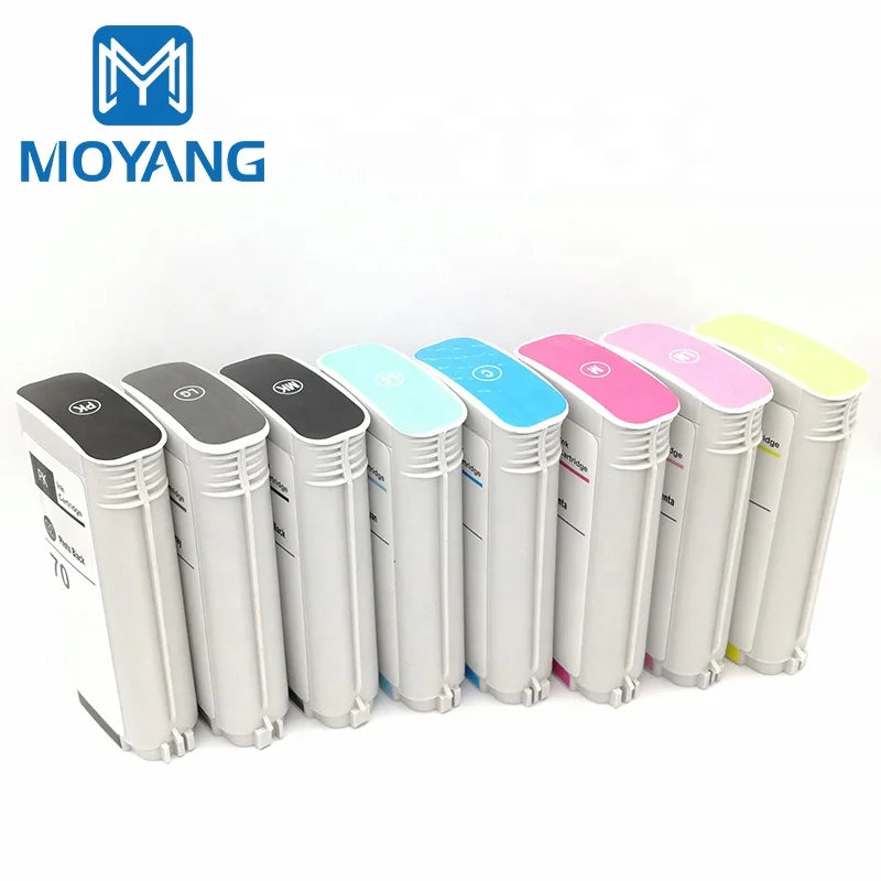 MoYang Compatible for Hp70 70 Ink Cartridges Used for hp Designjet Z2100 Z5200 Plotter Printer