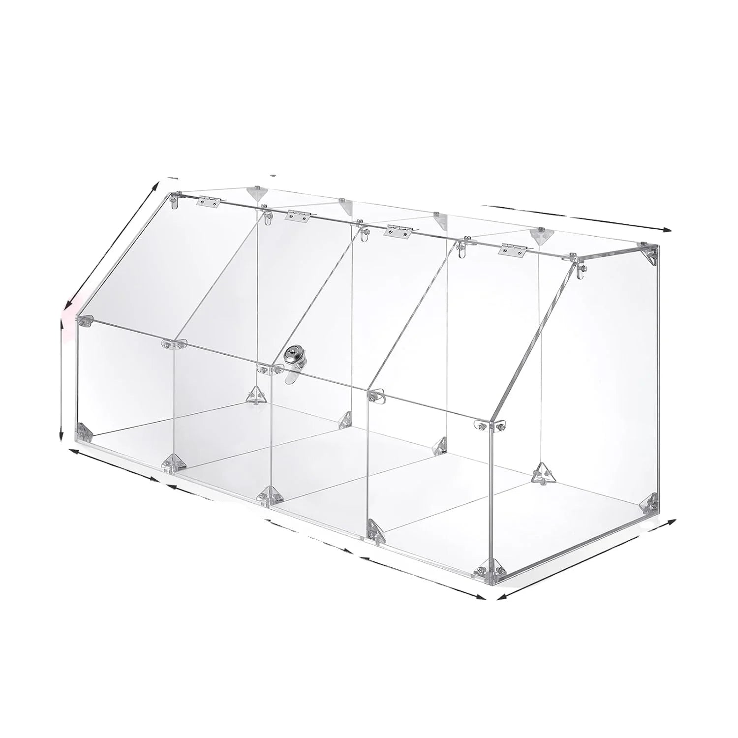 Acrylic Candy Food Dispenser in Multi Function for Supermarket
