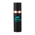 15ml Black Airless Bottle Pump Custom Logo Screen Printing Cosmetic Packaging for Serum Lotion Plastic Tubes 5ml Airless Bottle